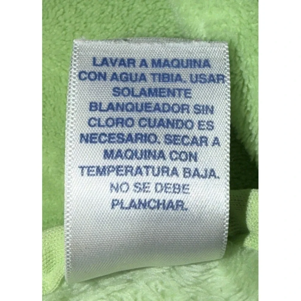 Child‎ Of Mine Green Monkey Cutie Polka Dot Fleece Baby Blanket Soft Carter's